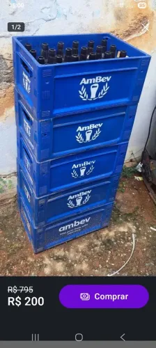 Vendo caixas completas de cerveja 