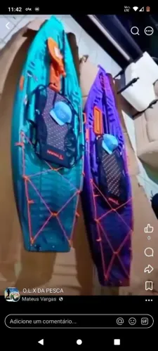 2 Caiaques de pesca e lazer por 4 mil.
