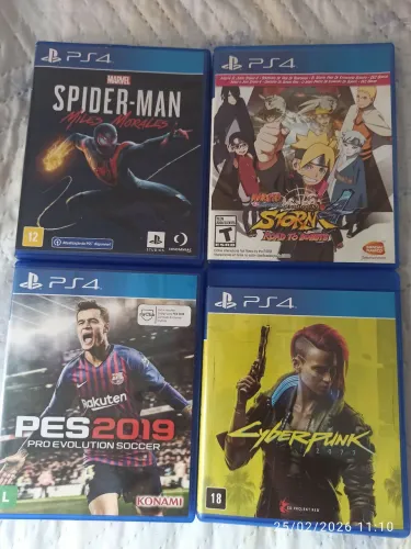 Vendo jogos de PS4