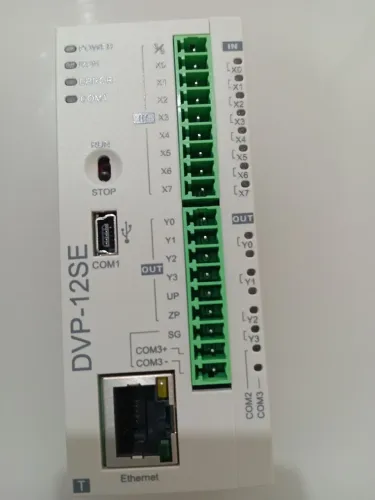 Controlador Lógico Programável (CLP) Delta da série Slim DVP-SE