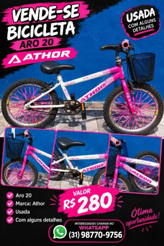 Bicicleta Arthor aro 20