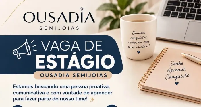 Vaga de Estágio - Área Comercial