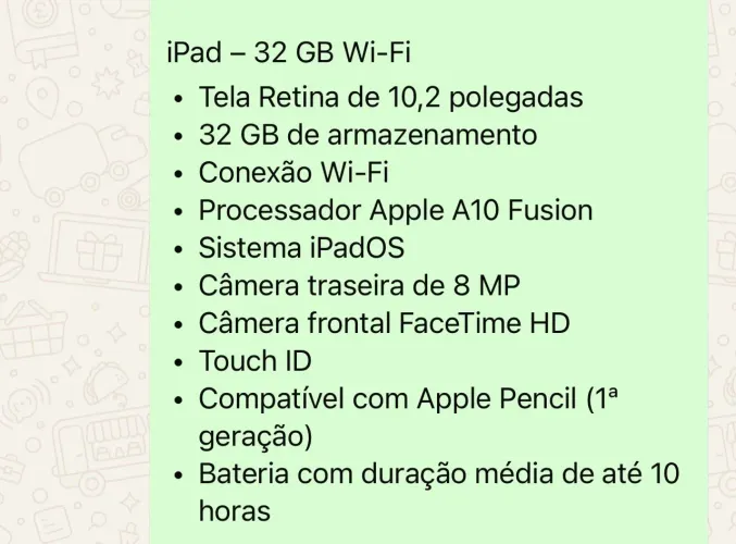 Ipad 6 - 32g - novíssimo