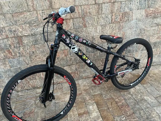 TOP! Vendo Gios Aro 26 FRX - GRAU! FREIO HIDRÁULICO!
