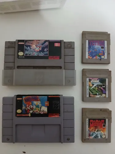 Lote de jogos antigos
