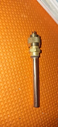 válvulas de serviço Schrader da marca EOS, modelo SU-04, 1/4 para geladeira.