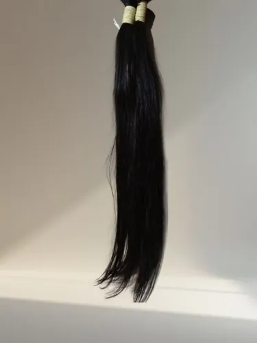 Cabelo 100% humano. 75cm