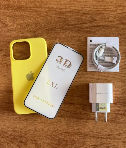 Kit Capinha Película 3D Cabo e Fonte 30w Para iPhones do 7 ao 14 Pro Max