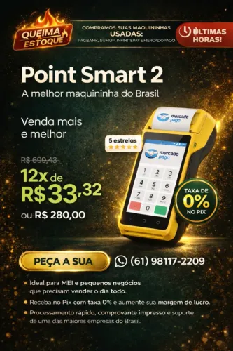 [Lançamento] Point Smart 2 [Nova/Lacrada/Garantia]