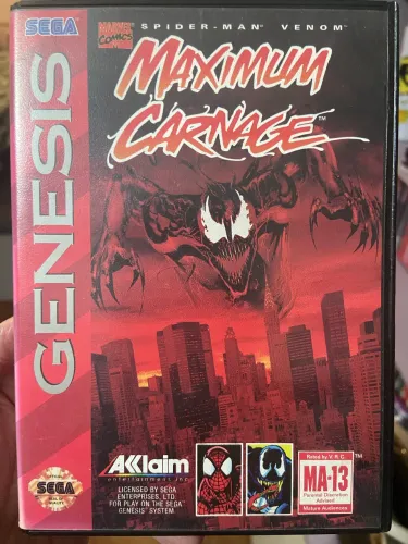 Jogo Mega Drive - Maximum Carnage