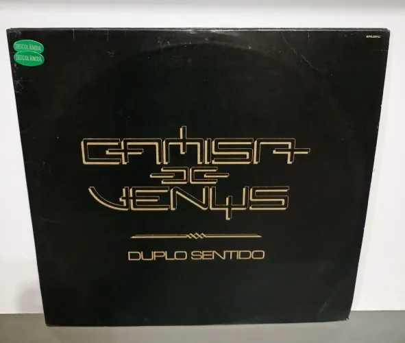 LP CAMISA DE VENUS Duplo Sentido 1987 Duplo Com Encarte