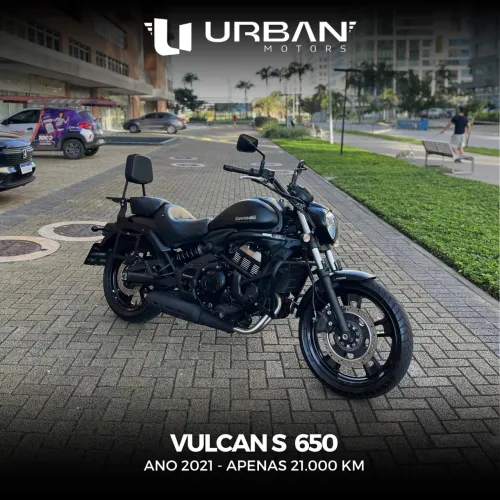Kawasaki Vulcan S 650 - Baixo km - IMPECÁVEL