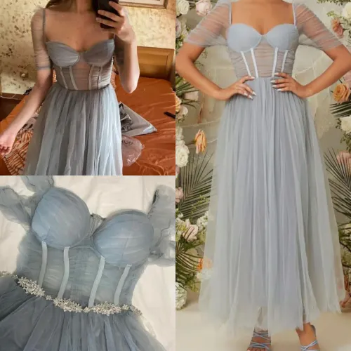 Vestido longo festa SHEIN