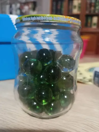 30 bolinhas de gude 