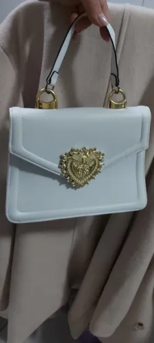 Bolsa branca NOVA, nunca usada.