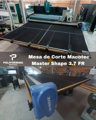 Mesa de corte para vidros Macotec (Financiamento Pronampe)