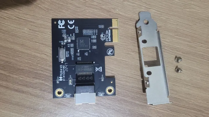 Placa De Rede PCi-e 10/100/1000, Low Profile, Comtac - 23159208