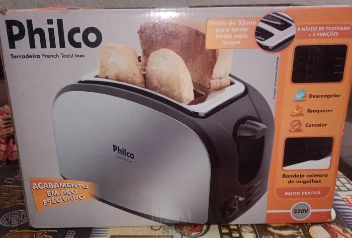 Torradeira french toast INOX