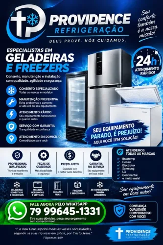 CONS ERTO DE GELADEIRA E FREEZER ? ATENDIMENTO RÁPIDO!