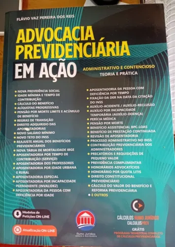 Livro de Direito Previdenciário - ADVOCACIA PREVIDENCIÁRIA EM AÇÃO