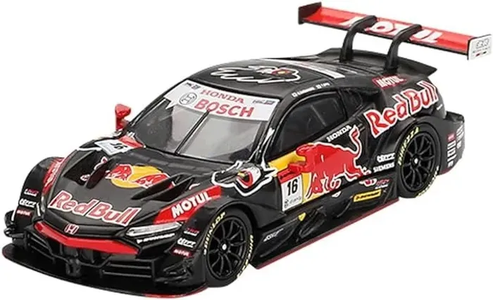 Mini Gt Honda Nsx-gt Type S Gt500 # 16 Red Bull Motul 1/64