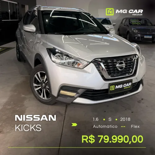 Nissan Kicks S 1.6 16V Flex 5P Aut. 2018