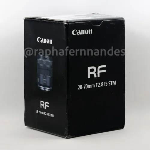 Lente Canon RF 28-70 F2.8 IS STM (novo/lacrado)