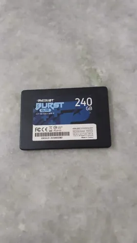 SSD-Patriot Burst Elit 240 GB Informações Na Descrição Parque Boturussu zona leste SP