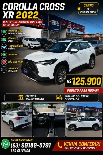 Toyota Corolla Cross XR 2.0 16V Flex AUT 2022