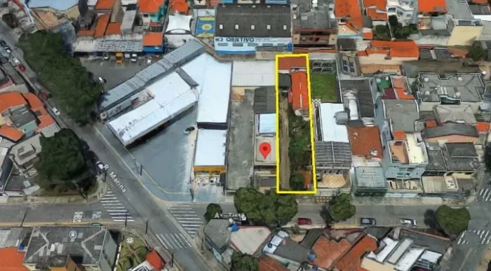Terreno à venda, 500 m² por R$ 1.630.200,00 - Campestre - Santo André/SP