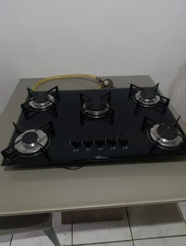 FOGÃO FISCHER 5 BOCAS SUPER CONSERVADO!