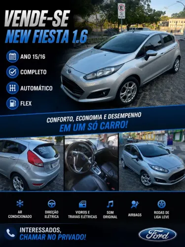 Ford Fiesta 1.6 16V Flex Aut. 5P 2016
