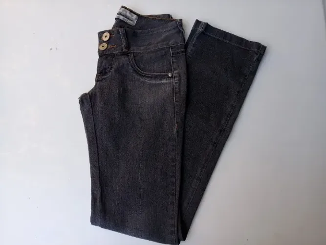 Calça Vertical Jeans Feminina N° 36, com Strech (Nova)