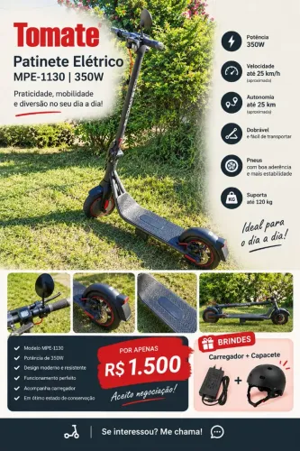 Patinete elétrico top