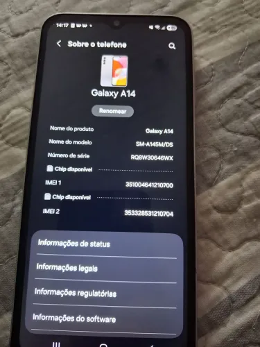 Vendo celular Samsung 