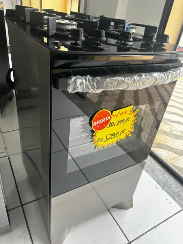 OFERTA: Fogão Electrolux Mesa de Vidro 4 Bocas - Preço de Outlet!