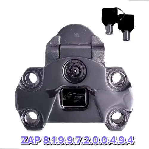 Trava Do Miolo Antifurto Honda Titan/fan Start 160/150 Ignição Prata Preta