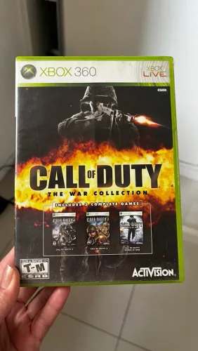 Jogo Call Off Duty The War Collection Xbox360 original+FIFA 17