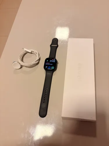 Apple Watch Series 10 GPS 46 mm Preto Brilhante