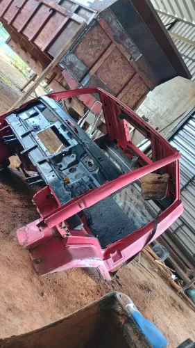 Cabine do Ford Cargo 