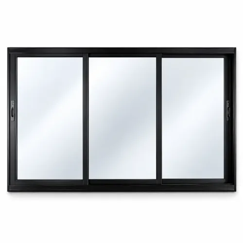 janela 3 folhas 100x200 sem grade linha premium preta frete gratis veja as região
