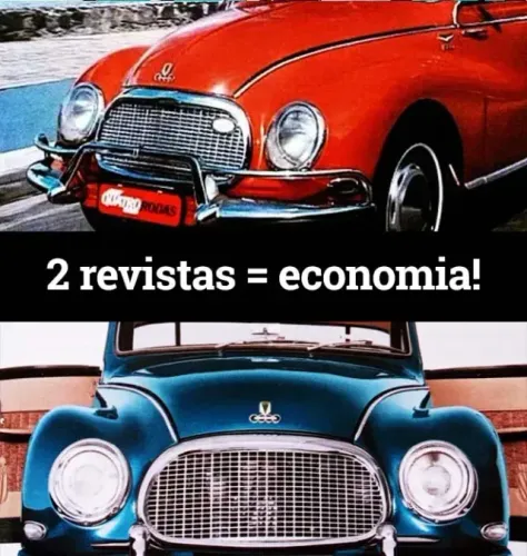 Kit 2 Revistas Quatro Rodas - DKW Alemão + DKW Vemaguet