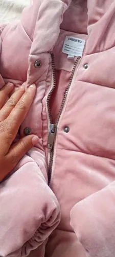Casaco infantil acolchoado