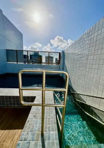 Studio mobiliado em Boa Viagem - perto do Shopping Recife e da praia | pronto para morar