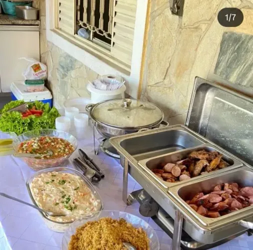 Churrasqueiro, Réchaud e Guarnições 