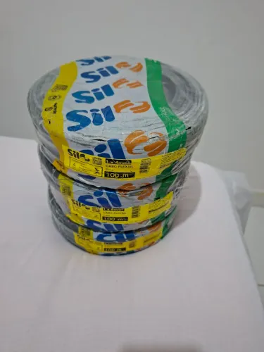 Disponho de CABO FLEX SIL DE 4 MM E 6 MM,PEÇAS COM 100 METROS, preço promocional