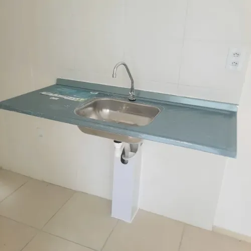 Kit pia de cozinha + lavatório Deca com coluna + tanque - entrego na Zona Sul