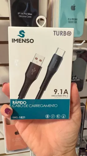 Cabo USB tipo c 