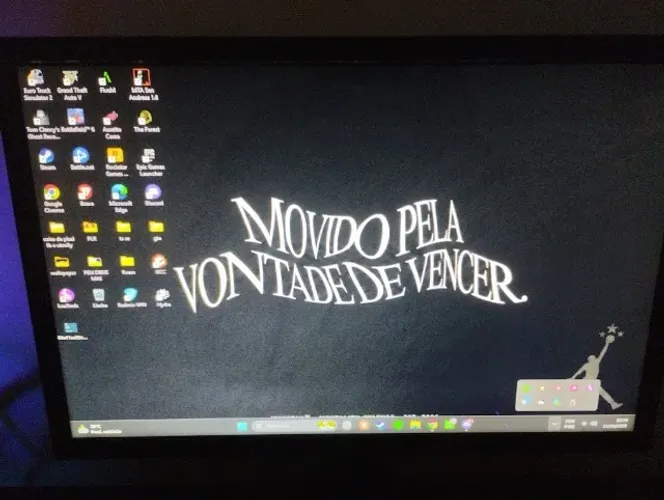 Monitor 19 polegadas 75hz funcionando perfeitamente