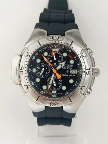 Relógio citizen Eco-drive BJ-2040 original 6 ponteiro sensor. On